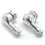 Winkelventile 90 Grad, Alu, 8,3 mm Ventilloch, silber