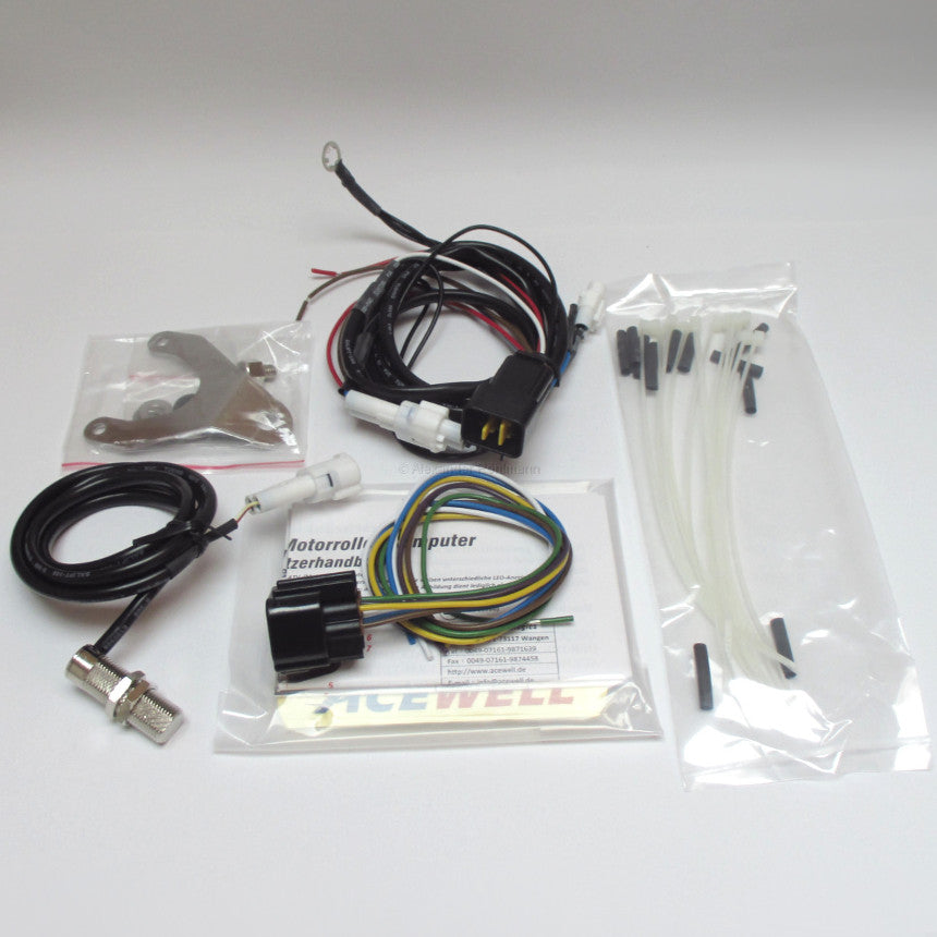 Digitaltacho ACEWELL ACE-257, silber