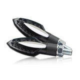 LED-Blinker Progress-Line Sliver schwarz, Getönt, E-geprüft, Blende Alu