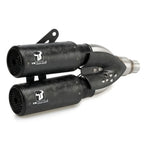 Endschalldämpfer IXRACE DCX2 Edelstahl Carbon