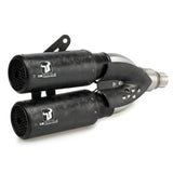 Endschalldämpfer IXRACE DCX2 Edelstahl Carbon