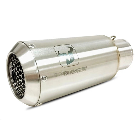 Endschalldämpfer IXRACE MK2 Edelstahl Silber