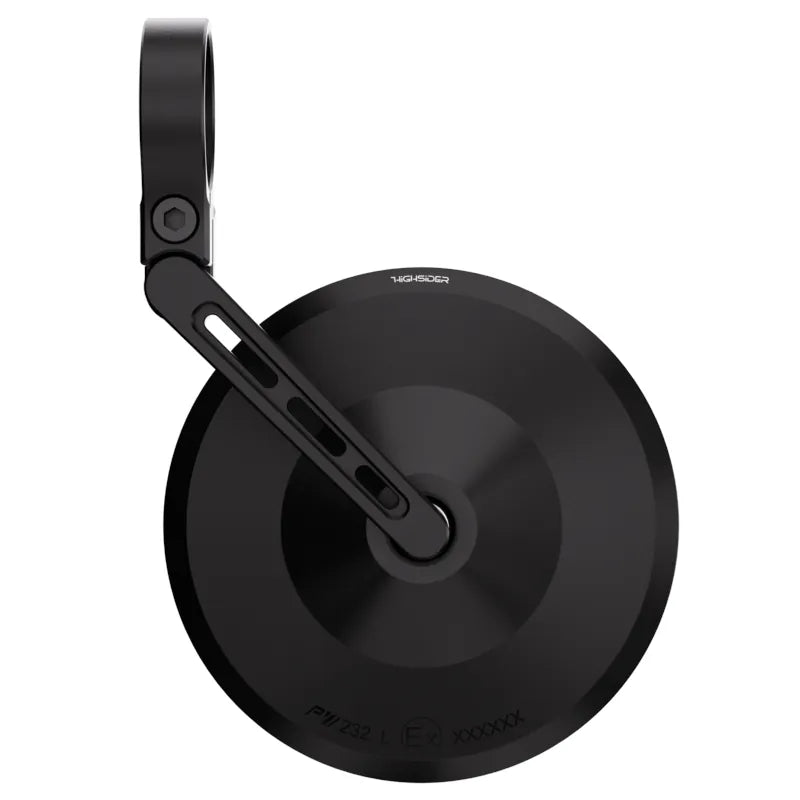 Lenkerendenspiegel Highsider Pro Montana-Blast, Schwarz, E-geprüft, Ø 22-30 mm