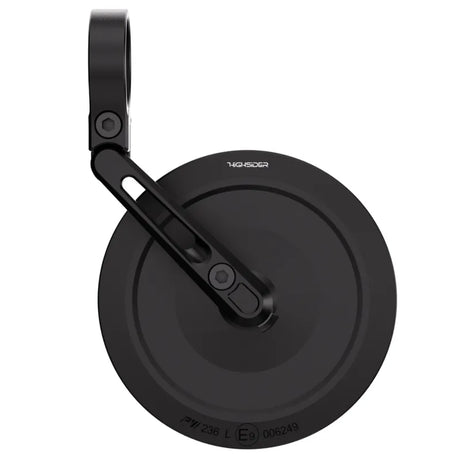Lenkerendenspiegel Highsider Pro Montana-Slim, Schwarz, E-geprüft, Ø 22-30 mm