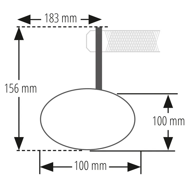 Lenkerendenspiegel Highsider Pro Montana-Slim, Schwarz, E-geprüft, Ø 22-30 mm