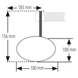 Lenkerendenspiegel Highsider Pro Montana-Slim, Schwarz, E-geprüft, Ø 22-30 mm