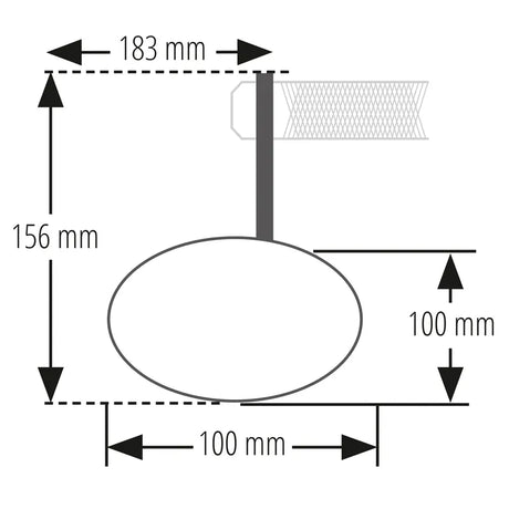 Lenkerendenspiegel Highsider Pro Montana-Slim, Schwarz, E-geprüft, Ø 22-30 mm