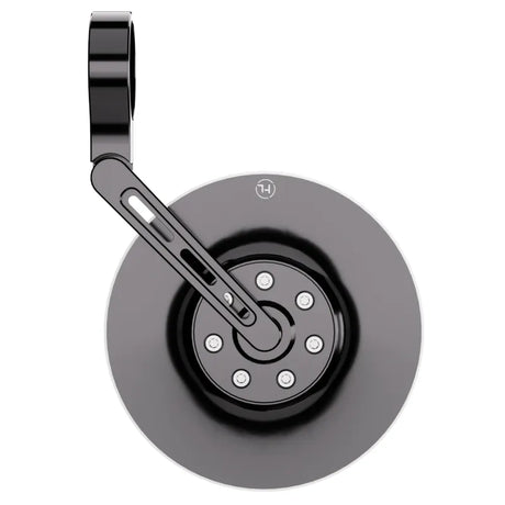 Lenkerendenspiegel Highsider Pro Conero, Schwarz, E-geprüft, Ø 22-30 mm