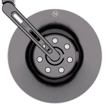 Lenkerendenspiegel Highsider Pro Conero, Schwarz, E-geprüft, Ø 22-30 mm