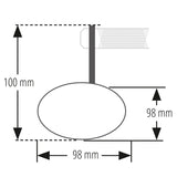 Lenkerendenspiegel Highsider Pro Conero, Schwarz, E-geprüft, Ø 22-30 mm