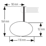 Lenkerendenspiegel Highsider Pro Ventura-Trek, E-geprüft, Ø 12-22 mm