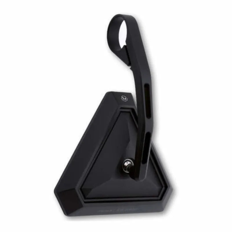 Lenkerendenspiegel Highsider Pro Tetra, Schwarz, E-geprüft, Ø 22-30 mm