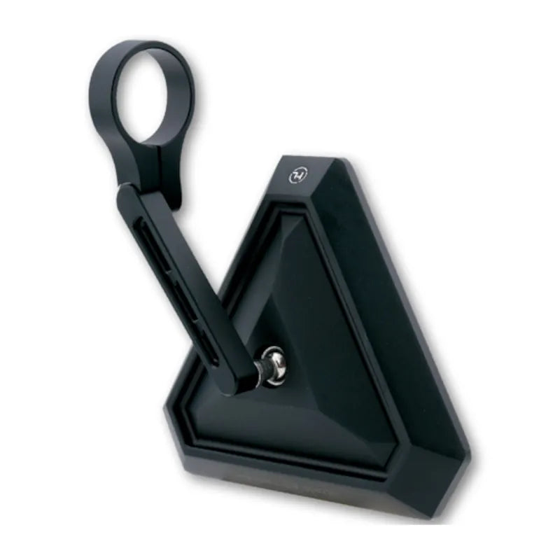 Lenkerendenspiegel Highsider Pro Tetra, Schwarz, E-geprüft, Ø 22-30 mm