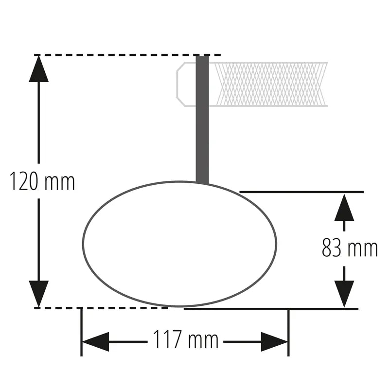 Lenkerendenspiegel Highsider Pro Victory-Blast, Schwarz, E-geprüft
