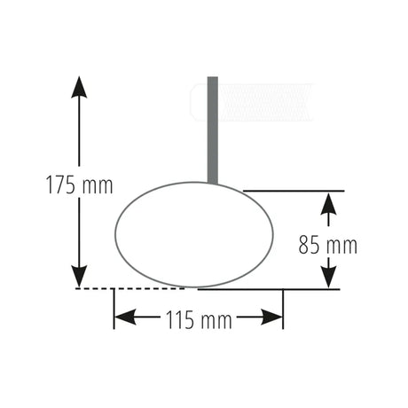 Lenkerendenspiegel Highsider Pro Victory-Slim, Schwarz, E-geprüft, Ø 22-30 mm