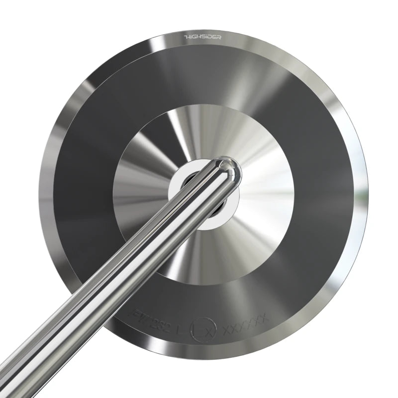 Lenkerspiegel Highsider Pro Montana, Aluminium, E-geprüft, M10 Gewinde