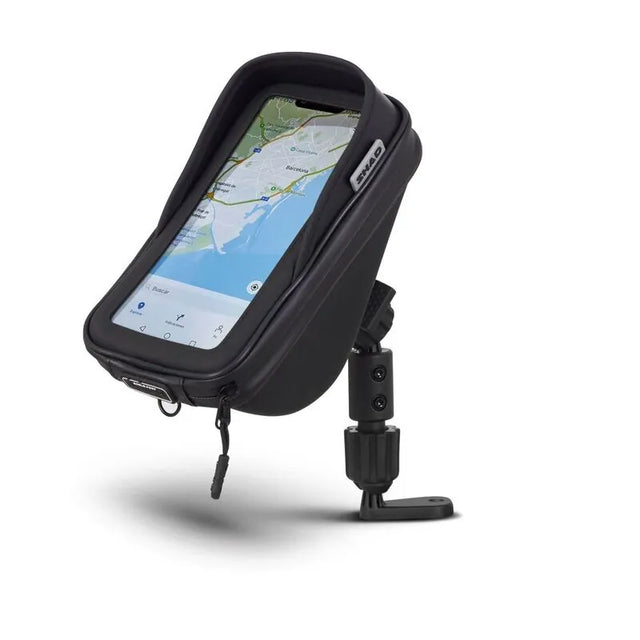 Smartphone Halter SHAD SG76 für Rückspiegel, 180 x 90 mm, mit Tasche