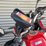 Smartphone Halter SHAD SG76 für Rückspiegel, 180 x 90 mm, mit Tasche