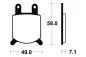 Preview: Bremsbeläge TECNIUM MA60 Organisch