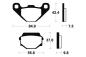 Preview: Bremsbeläge TECNIUM MA86 Organisch