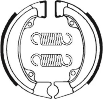 Bremsbacken TECNIUM BA011 Organisch