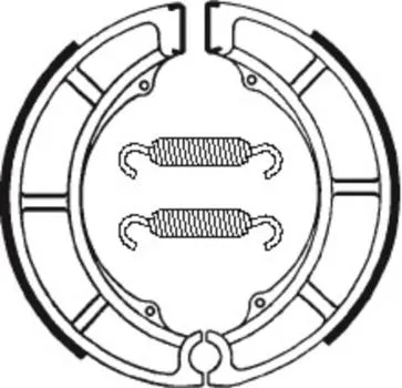 Bremsbacken TECNIUM BA097 Organisch