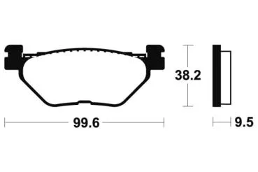 Bremsbeläge TECNIUM MR269 Sintermetall