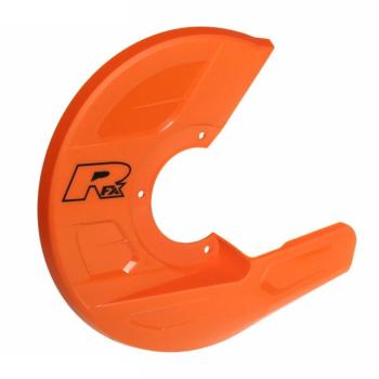 Bremsscheibenschutz Vorne RFX Pro Orange, mit Bremssattelschutz