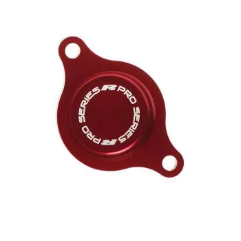 Ölfilterdeckel RFX Pro Rot für Honda CRF 450