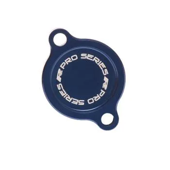 Ölfilterdeckel RFX Pro Blau für Kawasaki KXF 250