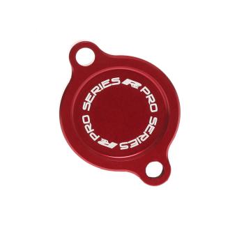 Ölfilterdeckel RFX Pro Rot für Kawasaki KXF 250