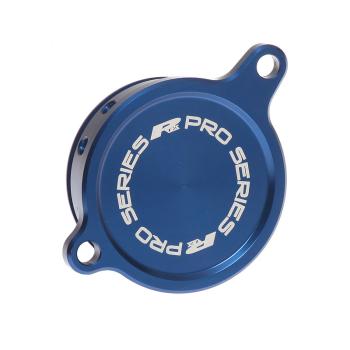 Ölfilterdeckel RFX Pro Blau für Kawasaki KXF 450