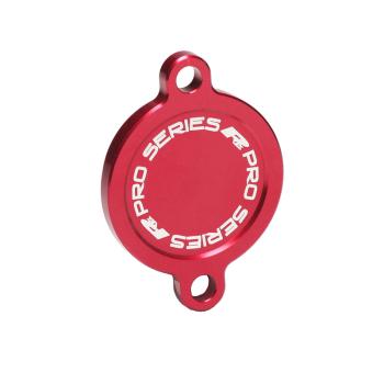 Ölfilterdeckel RFX Pro Rot für Kawasaki KXF 450