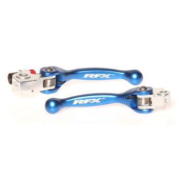 Brems- und Kupplungshebel RFX Race Alu Blau für Beta TM Racing