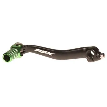 Schalthebel RFX Race Alu Schwarz/Grün für Kawasaki KX 250 /450