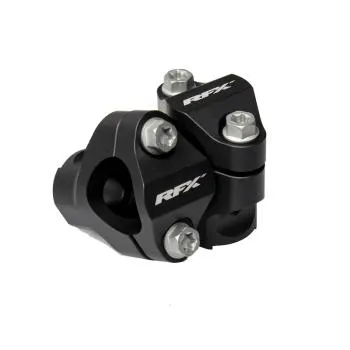 Lenkerbefestigung RFX Race Alu Schwarz für 28,6 mm Lenker