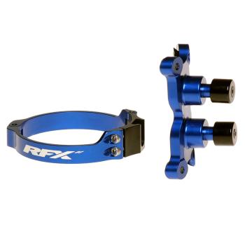 Holeshot Vorrichtung RFX Pro 2 mit Doppeltaste Blau für Honda Kawasaki Suzuki