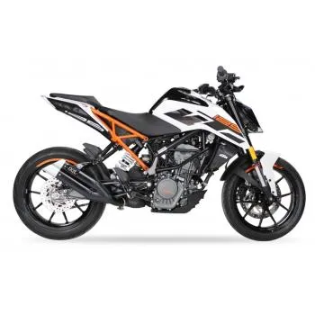 Endschalldämpfer IXIL Hyperlow Black XL für KTM Duke RC 125 390 (Euro 4)