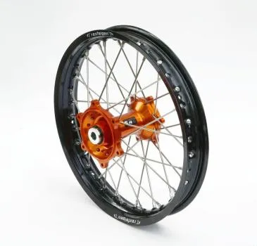 Hinterrad RFX Race MX Komplett 19x1.85 Schwarz/Orange