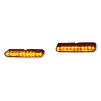 LED Blinker HIGHSIDER STRIPE, getönt, E-geprüft