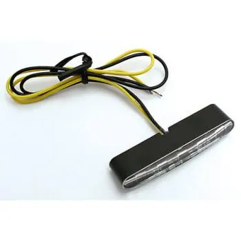 LED Blinker HIGHSIDER STRIPE, klar, E-geprüft