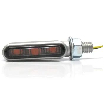 LED Blinker BRONX, silber