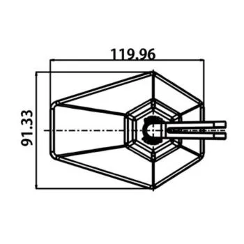 Lenkerendenspiegel D-MIRROR 4 schwarz für 7/8 + 1" Lenker