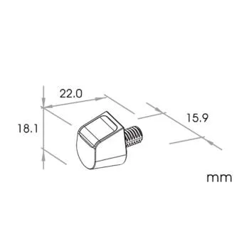 SMD Blinker SKEW schwarz mit Rücklicht und Bremslicht klar