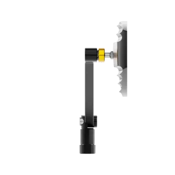 Lenkerspiegel Paar HIGHSIDER WAVE, gold, E-​geprüft, M10 Gewinde