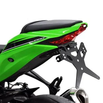 Kennzeichenhalter ZIEGER X-Line für Kawasaki ZX-10 R Ninja (16-23) ZX-10 RR Ninja (21-23)