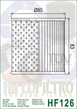 Ölfilter HIFLOFILTRO HF126