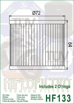 Ölfilter HIFLOFILTRO HF133