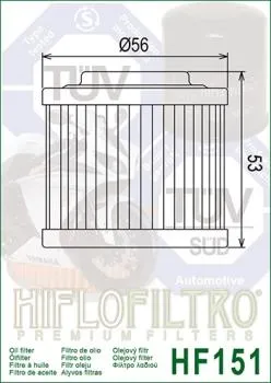 Ölfilter HIFLOFILTRO HF151