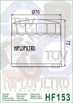 Ölfilter HIFLOFILTRO HF153